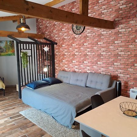 L'Annexe- Guest House Avec Piscine Studio Avec Coin Chambre Rosny-sur-Seine Kültér fotó
