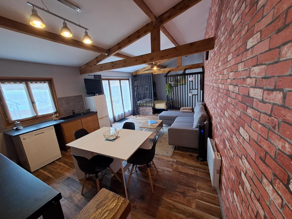 L'Annexe- Guest House Avec Piscine Studio Avec Coin Chambre Rosny-sur-Seine Kültér fotó