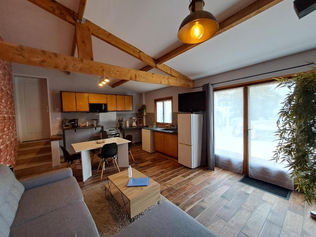 L'Annexe- Guest House Avec Piscine Studio Avec Coin Chambre Rosny-sur-Seine Kültér fotó